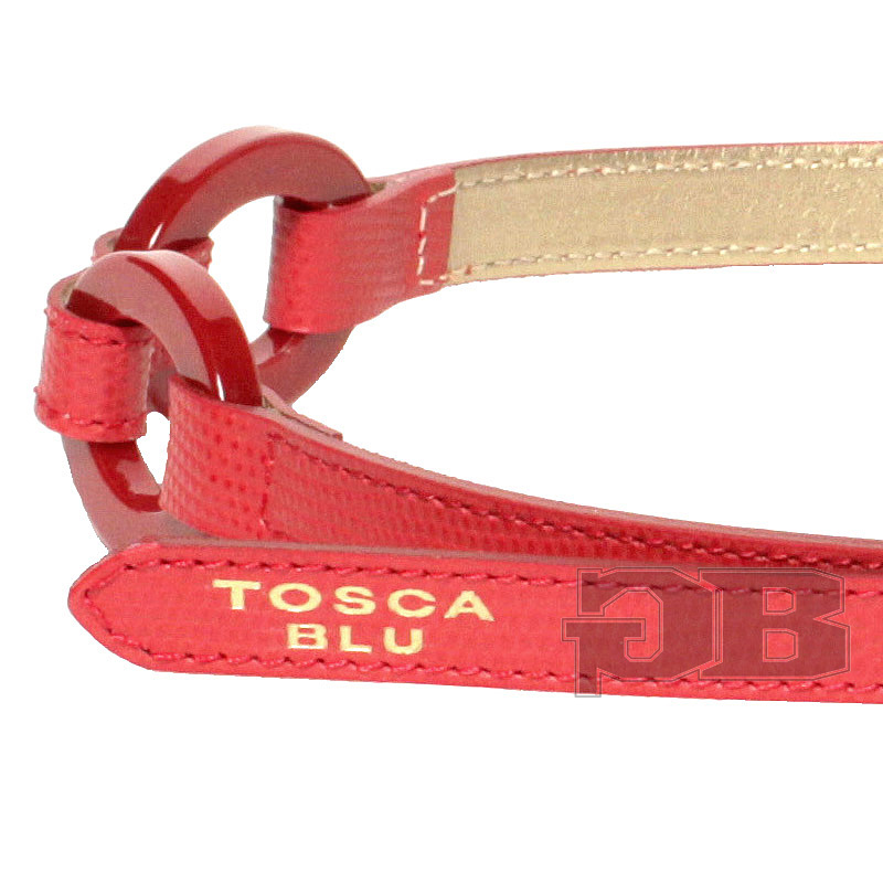Кожаный пояс Tosca Blu TS151C667 rosso
