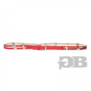 Кожаный пояс Tosca Blu TS14XC593 rosso