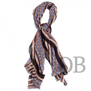 Легкий шарф размерами 60х180 Tosca Blu TS175F670 multicolor