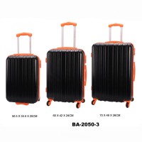 Комплект чемоданов пластик David Jones BA2050-3noir Комплект чемоданов пластик David Jones BA2050-3noir