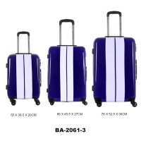 Комплект чемоданов пластик David Jones BA2061-3bleumarine Комплект чемоданов пластик David Jones BA2061-3bleumarine